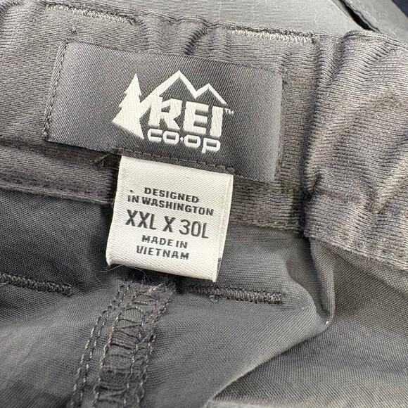 REI Co-op Gorpcore Grey Convertible Zip Off Cargo Outdoor Hiking Pant XXL x 30 - Picture 5 of 6